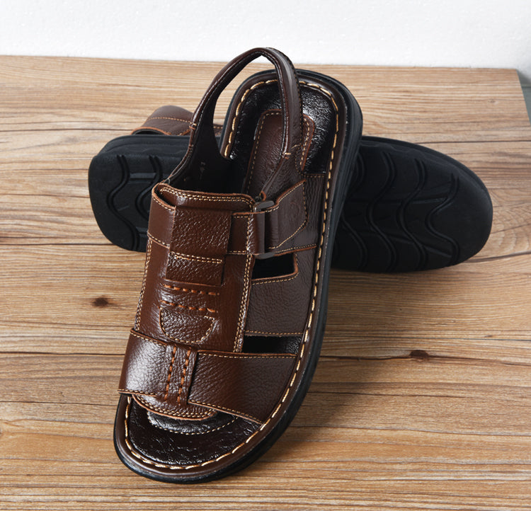MajesticGait™ - Summer Outdoor Casual Leather Sandals