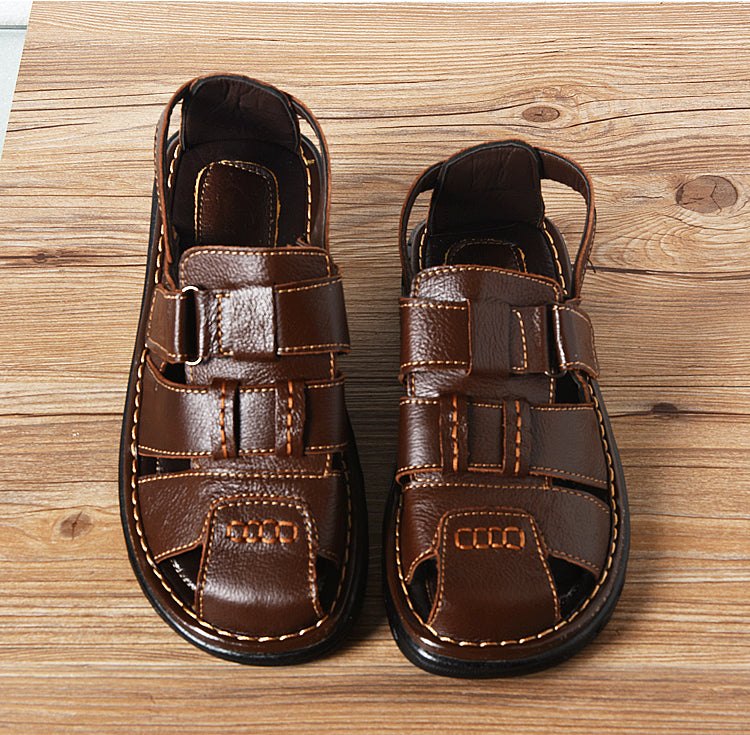 MajesticGait™ - Summer Outdoor Casual Leather Sandals