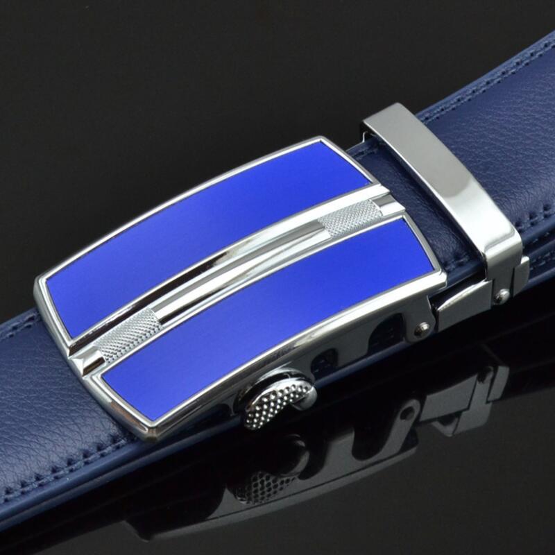 Trevor Luxury Leather Auto Buckle Belt
