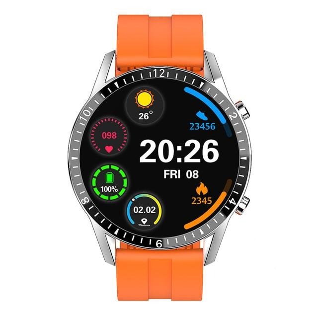 Unisex Luxury Fitness Watch Heart Rate Blood Pressure Activity Tracker Smart Watch