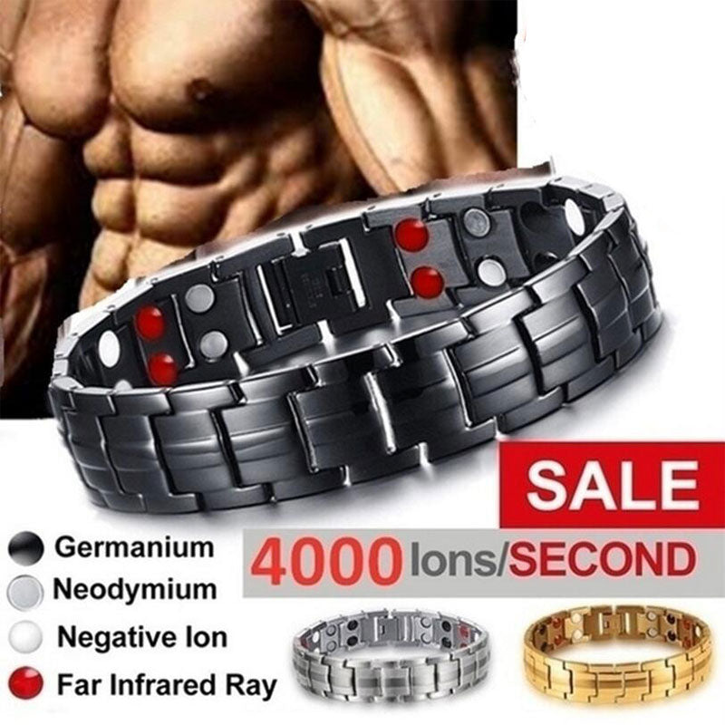 Male Energy Magnetic Tourmaline Bracelet - Health Care Jewelry