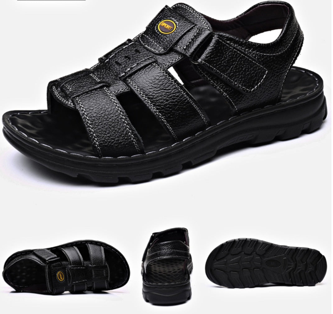 MajesticGait™ - Summer Outdoor Casual Leather Sandals