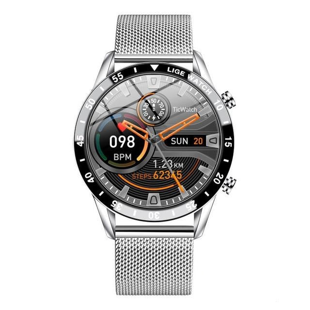 Men’s New Smart Watch Touch Screen Sports Fitness Watch Waterproof Bluetooth