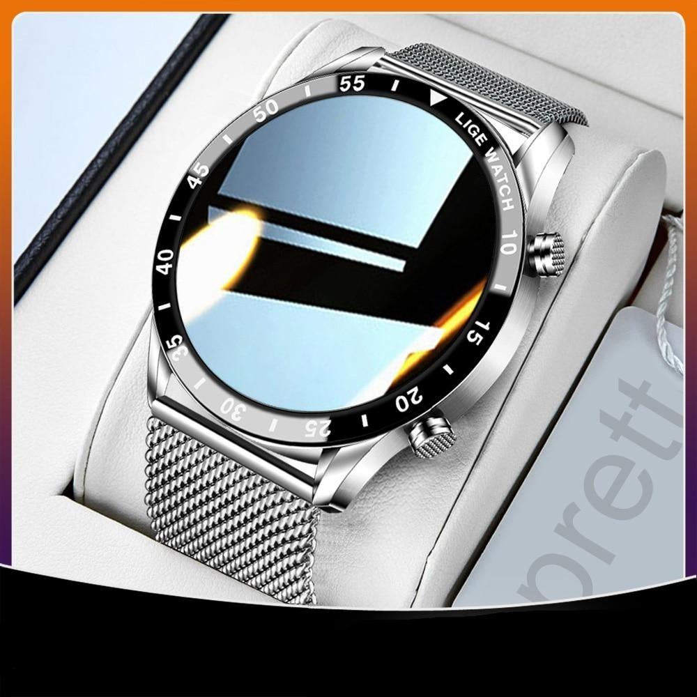 Men’s New Smart Watch Touch Screen Sports Fitness Watch Waterproof Bluetooth