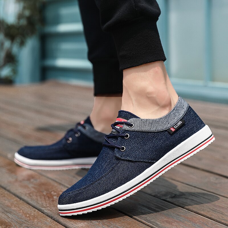 Men Casual Lace-up Canvas - Lazy Shoes for Outdoor