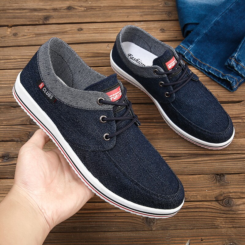 Men Casual Lace-up Canvas - Lazy Shoes for Outdoor