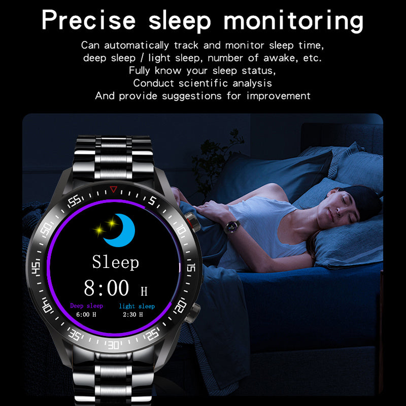 Touch Screen Mens Smart Watch IP68 Waterproof
