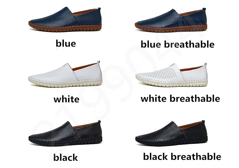 Dwayne Genuine Cow Leather Handmade Mens Loafers