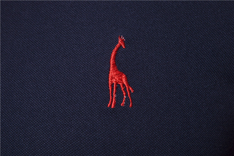 Polo Men's Shirt With Giraffe Logo