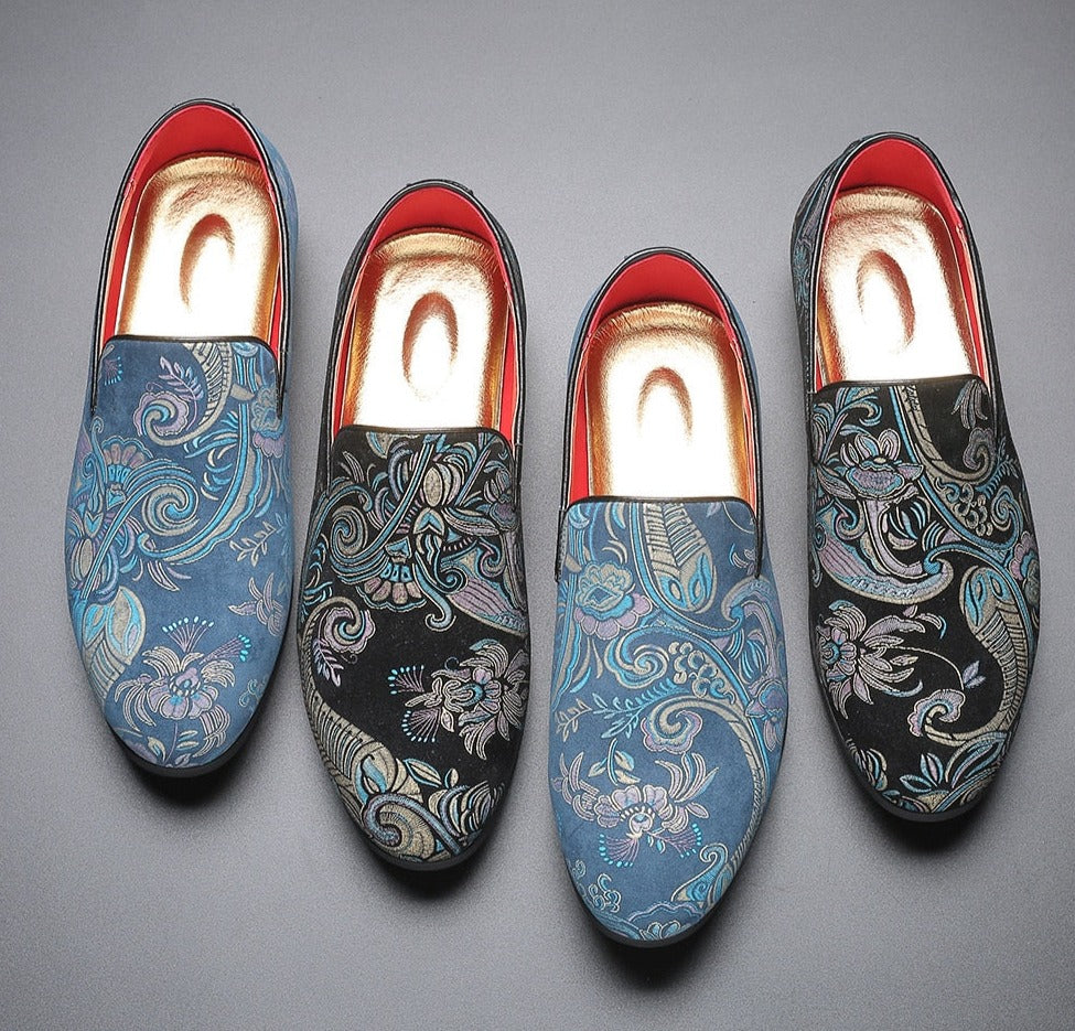 Mens Luxury Loafers Oxford Elegant Men Shoes