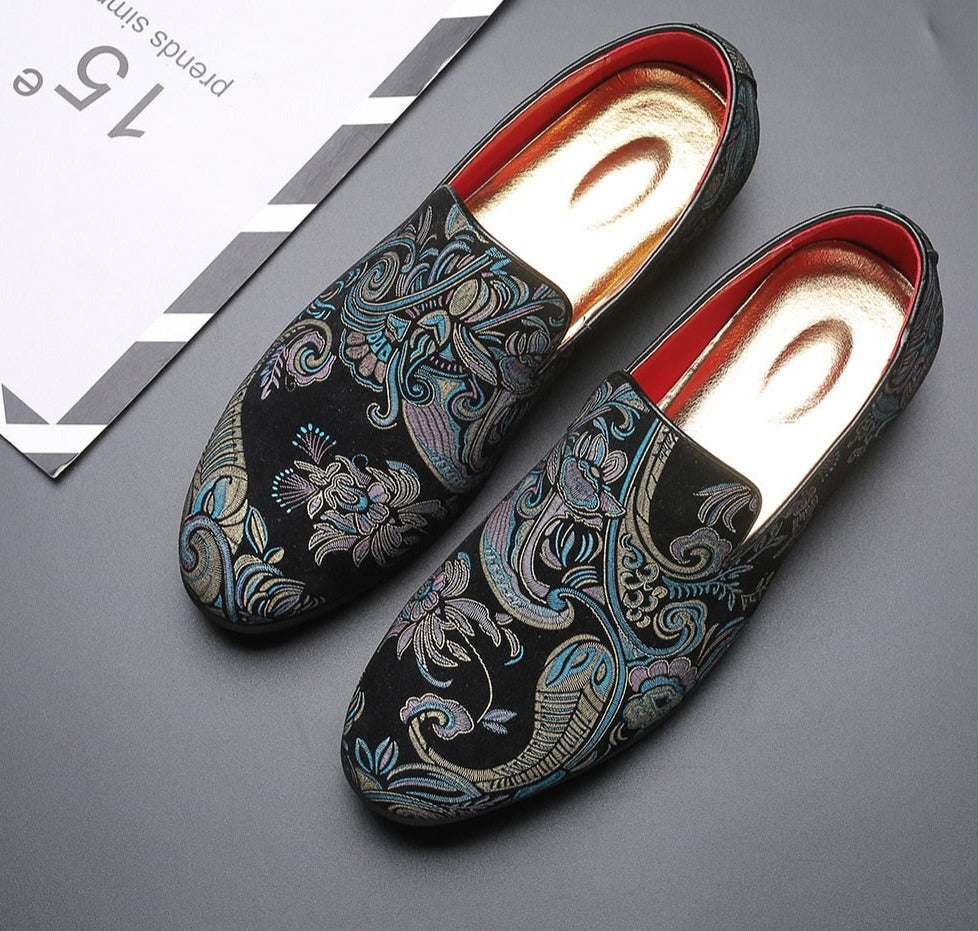 Mens Luxury Loafers Oxford Elegant Men Shoes