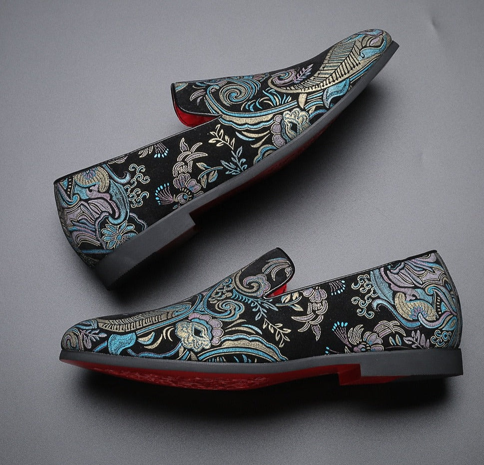 Mens Luxury Loafers Oxford Elegant Men Shoes