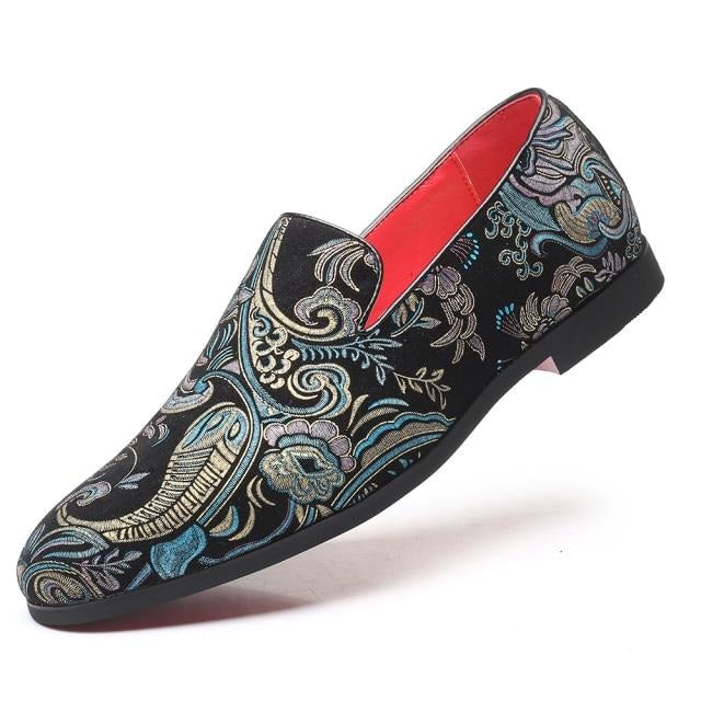 Mens Luxury Loafers Oxford Elegant Men Shoes