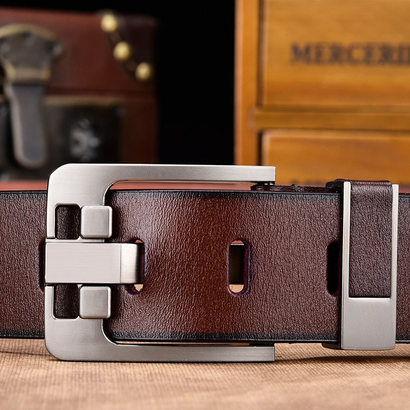 Men Fashion Leather Belt