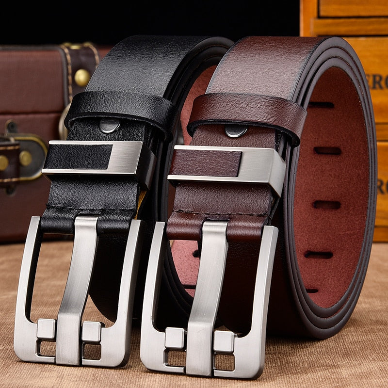 Men Fashion Leather Belt