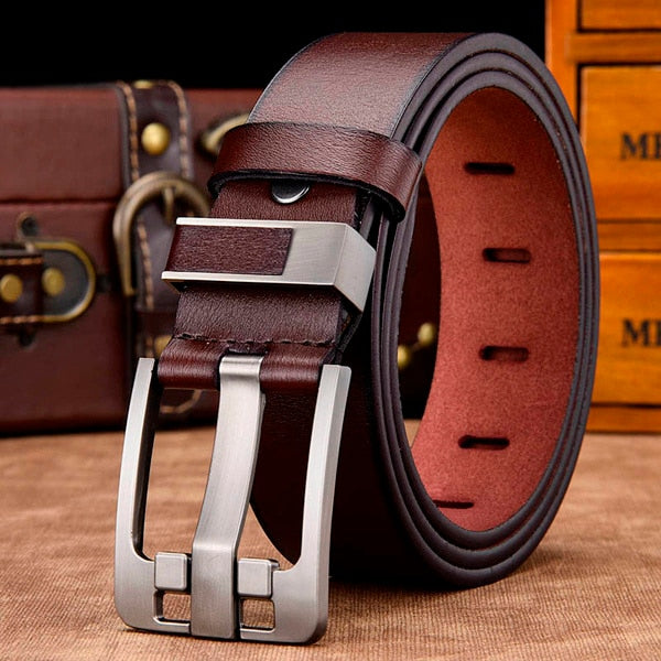 Men Fashion Leather Belt