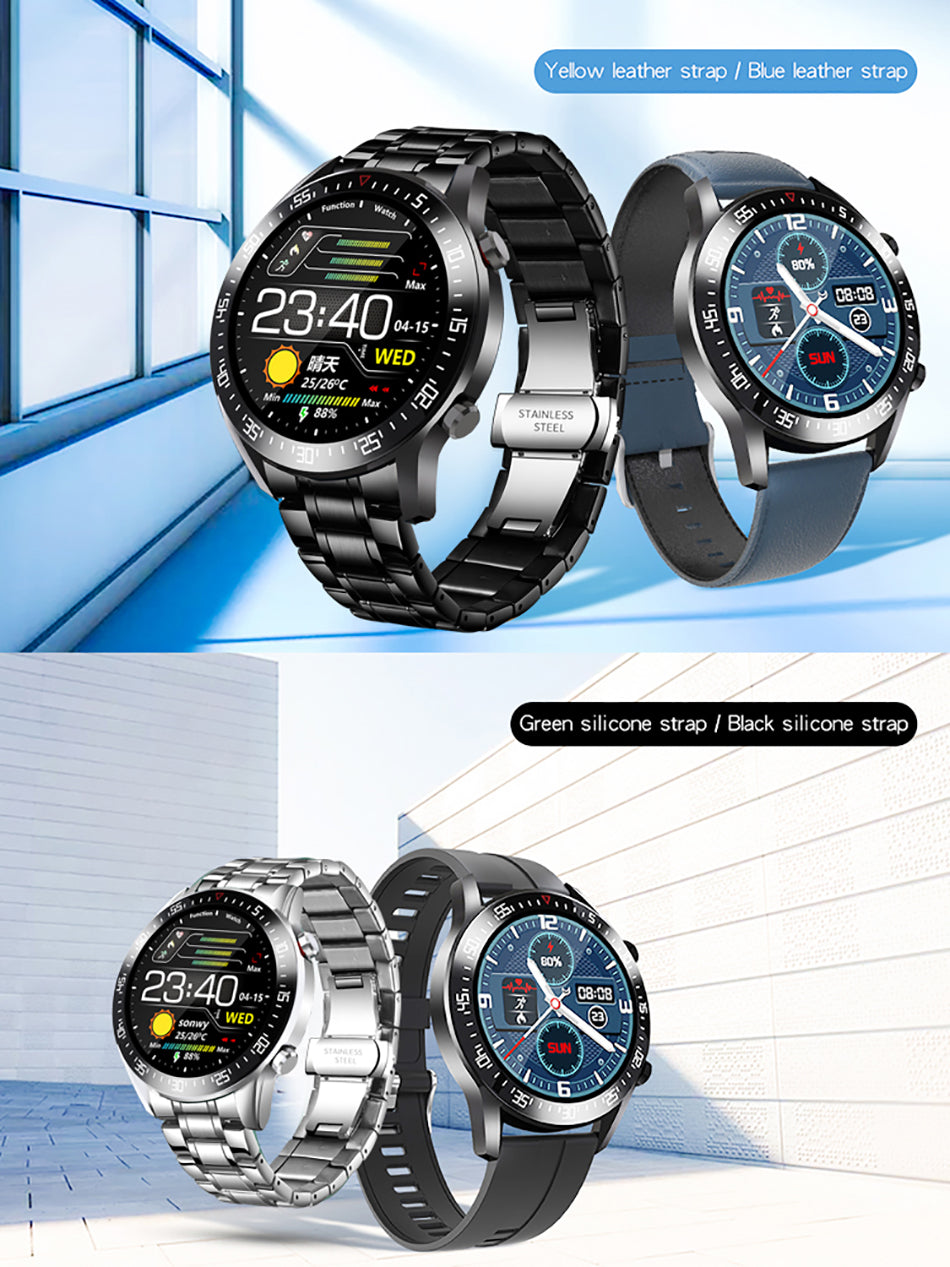 Touch Screen Mens Smart Watch IP68 Waterproof