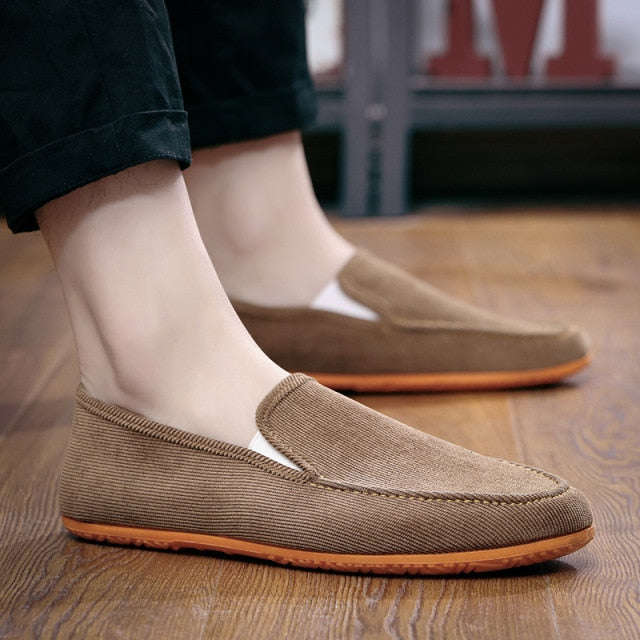 Men's Variety of Color Canvas Peas Shoes Trendy Lazy Casual Large