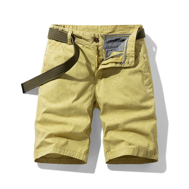 DuraChill™ - Men's Cotton Floral Print Shorts