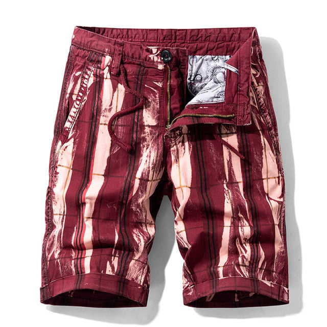 DuraChill™ - Men's Cotton Floral Print Shorts