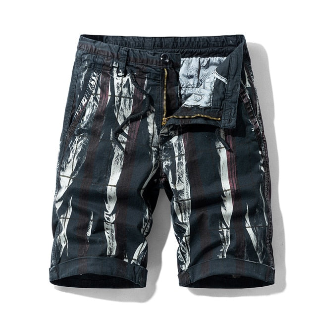 DuraChill™ - Men's Cotton Floral Print Shorts