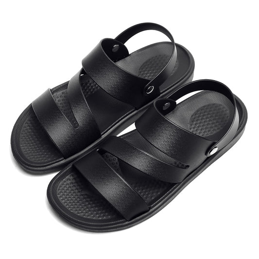 ConquerorComfort™ - Roman Leather Lightweight Sandals