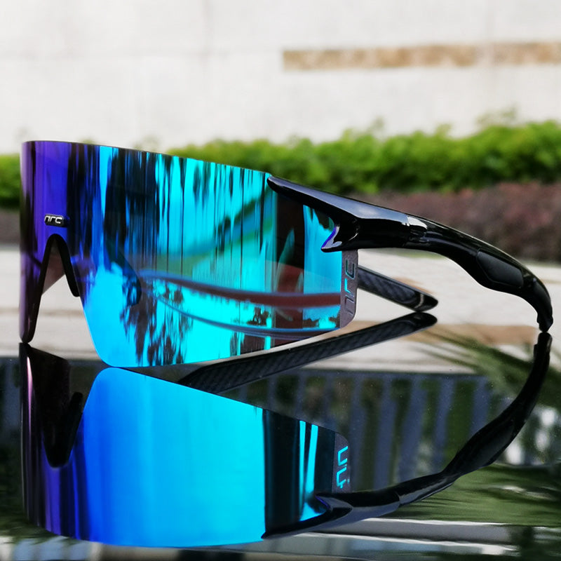 NRC 3 Lens UV400 Cycling Sunglasses TR90 Sports Bicycle Glasses MTB Mountain Bike Fishing Hiking Riding Eyewear for men women