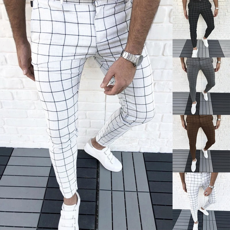PlaidPerfection™ - Smart Casual Plaid Pants