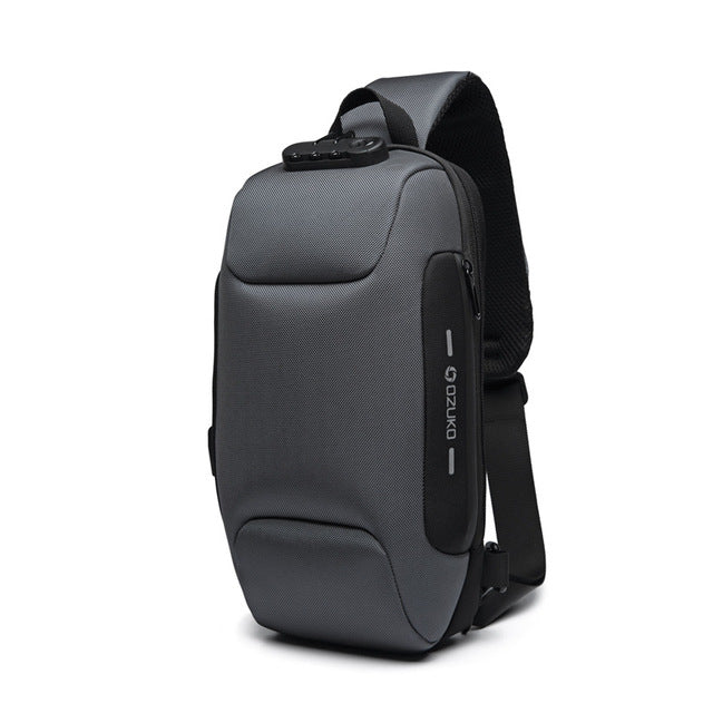 Multifunction USB Crossbody Bag Anti-Theft Shoulder Messenger Bags