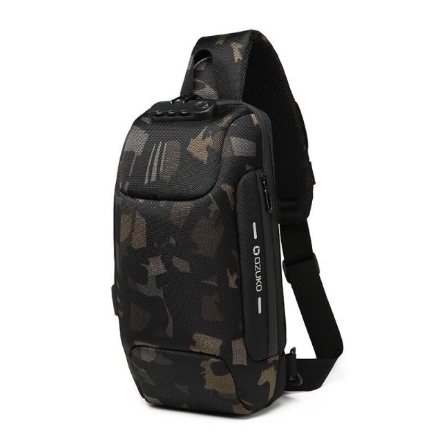Multifunction USB Crossbody Bag Anti-Theft Shoulder Messenger Bags
