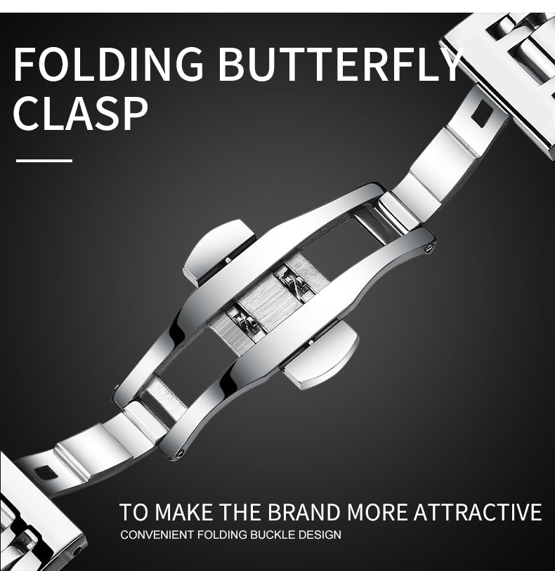 Luxury Big Dial Waterproof Quartz Watch