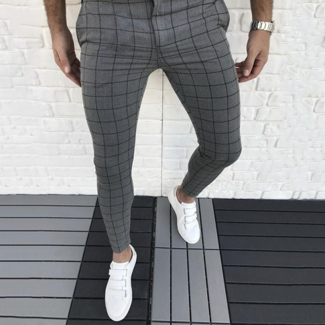 PlaidPerfection™ - Smart Casual Plaid Pants