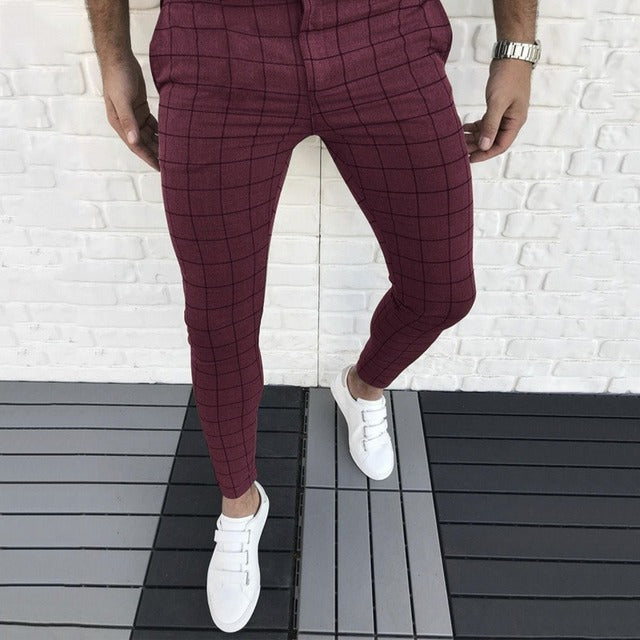 PlaidPerfection™ - Smart Casual Plaid Pants