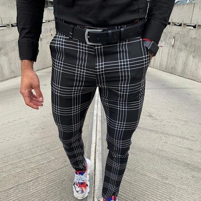 PlaidPerfection™ - Smart Casual Plaid Pants