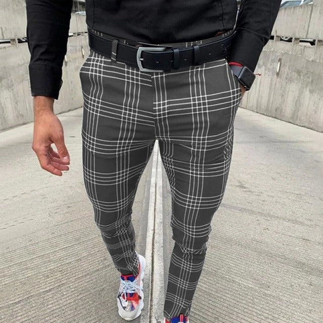 PlaidPerfection™ - Smart Casual Plaid Pants