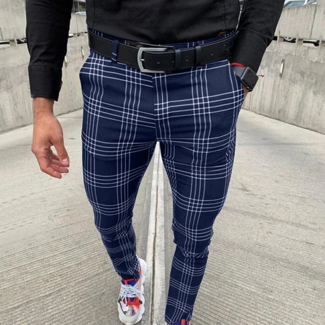 PlaidPerfection™ - Smart Casual Plaid Pants