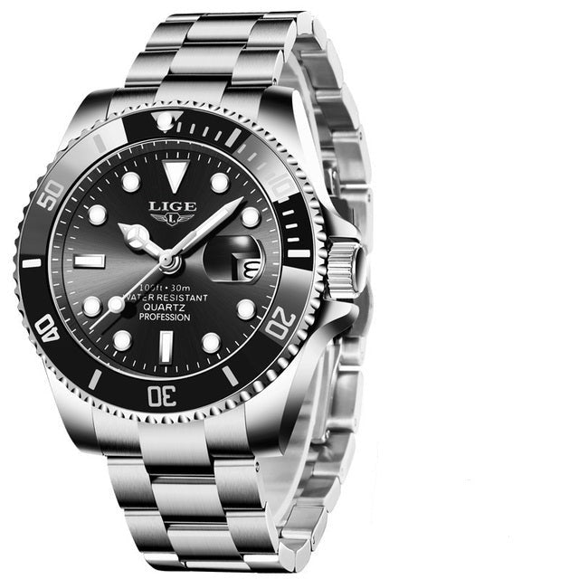 Mens Business Waterproof Quartz Wrist Watch