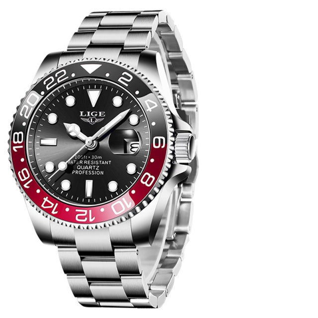 Mens Business Waterproof Quartz Wrist Watch