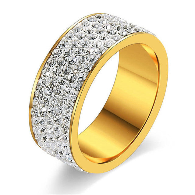 UNISEX Punk Vintage Black Stainless Steel Ring