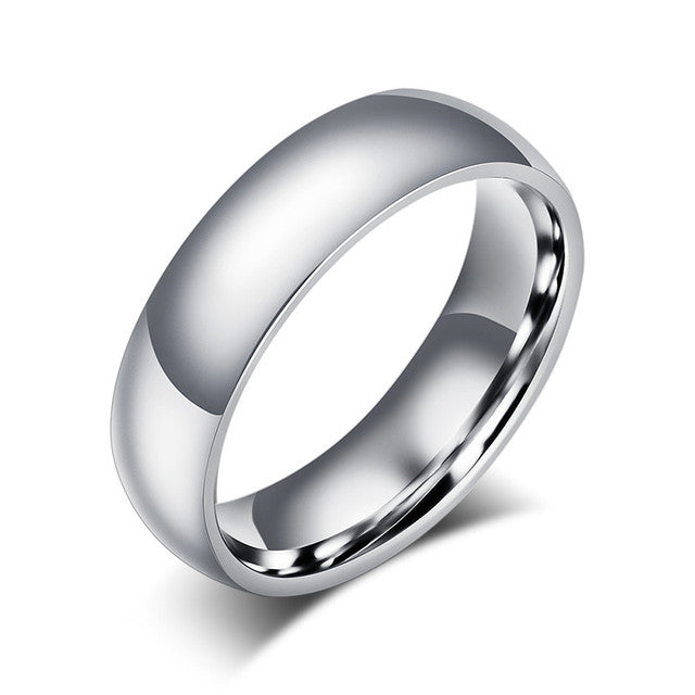 UNISEX Punk Vintage Black Stainless Steel Ring