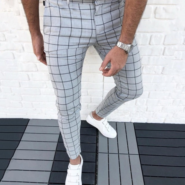 PlaidPerfection™ - Smart Casual Plaid Pants