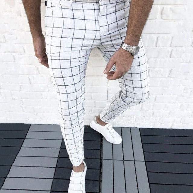 PlaidPerfection™ - Smart Casual Plaid Pants