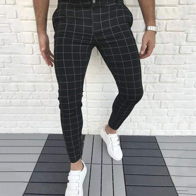 PlaidPerfection™ - Smart Casual Plaid Pants