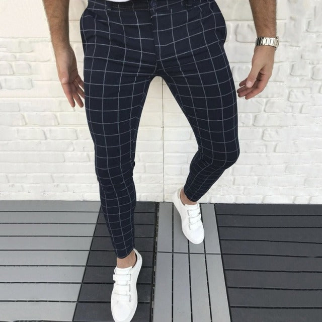 PlaidPerfection™ - Smart Casual Plaid Pants