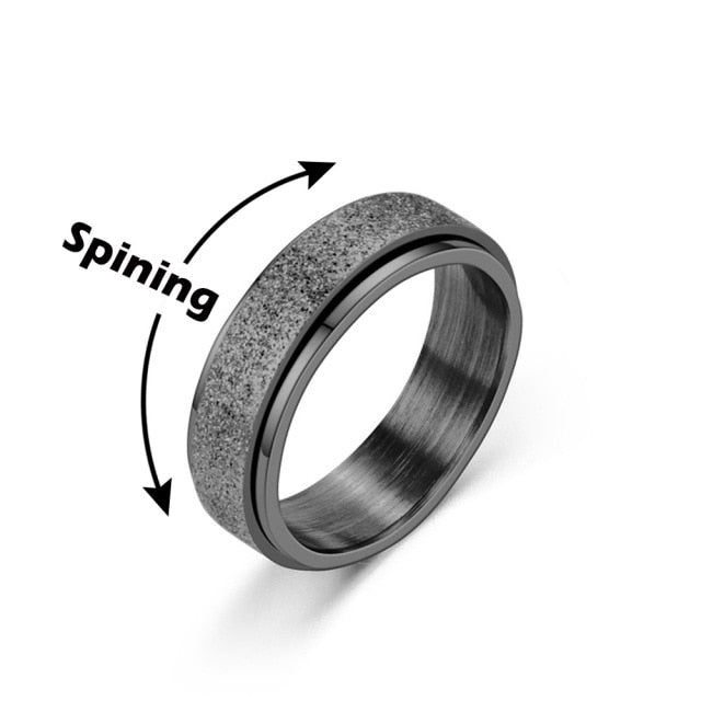 Spinn Away-Unisex Anxiety Fidget Spinning Ring