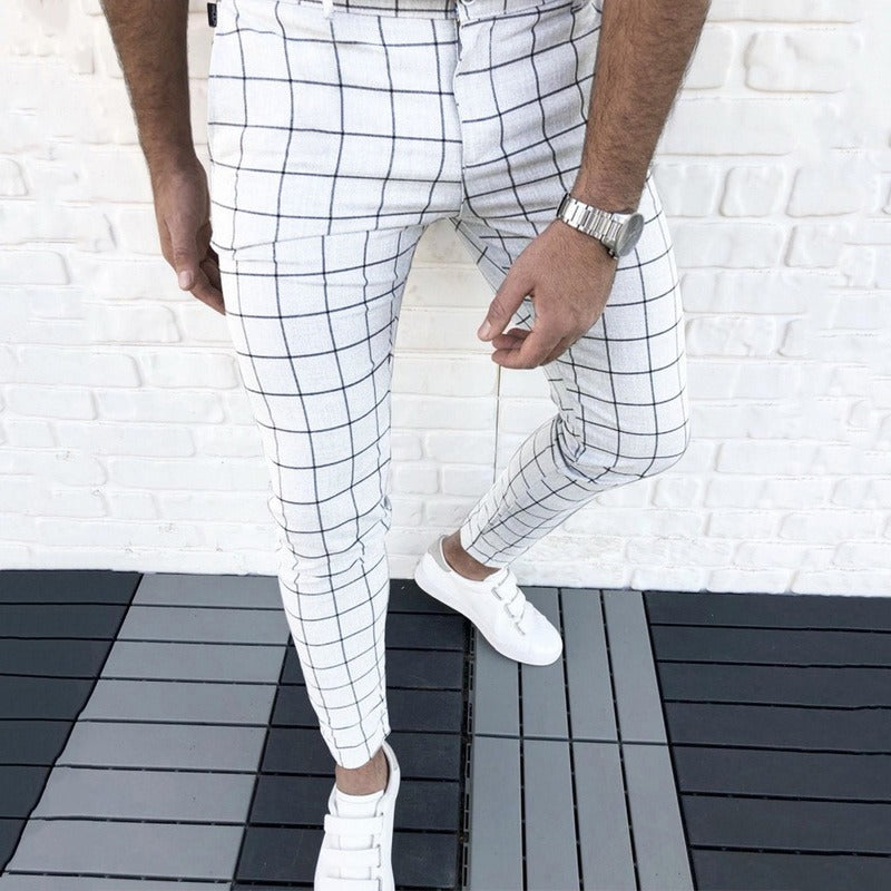PlaidPerfection™ - Smart Casual Plaid Pants