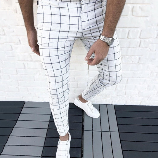 PlaidPerfection™ - Smart Casual Plaid Pants