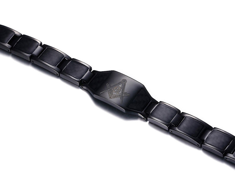 Steel Magnetic Therapy Healing Bracelet Magnet Bangle Relieve Pain Anti Radiation