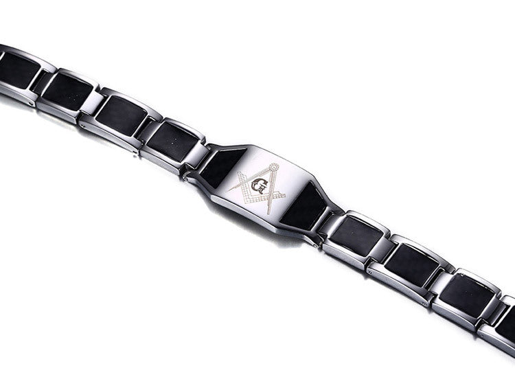 Steel Magnetic Therapy Healing Bracelet Magnet Bangle Relieve Pain Anti Radiation
