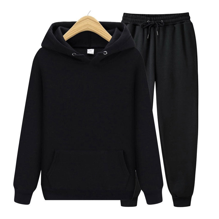 FGKKS Men Sets Hoodie+Pants Two-Pieces Casual Solid Color SweatSuit Men Fashion Sportswear Brand Set Tracksuit Male